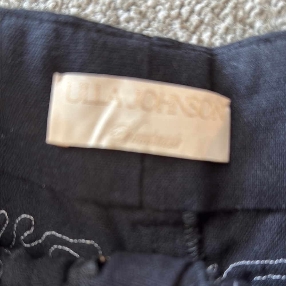 Ulla Johnson Black Pants